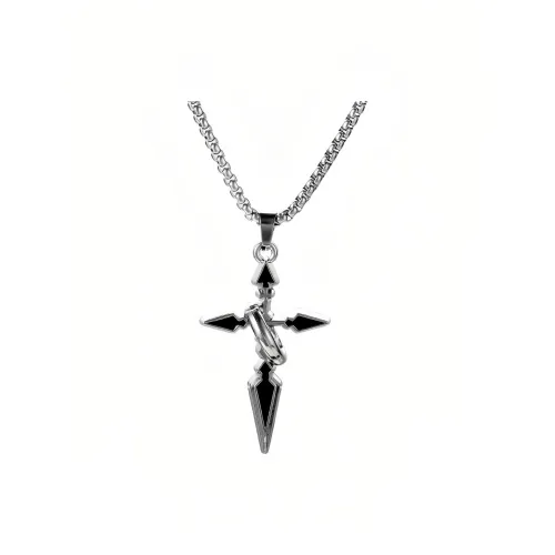 WuliHead Титановые стальные ожерелья унисекс