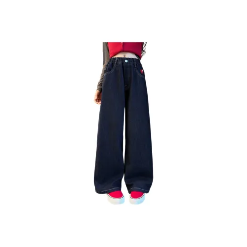 Little Redfish Изображение Цвет С флисовой подкладкой Школьный возраст Джинсы