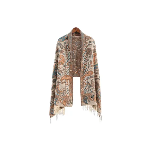 Cranta Komeia Искусственный кашемир Палантины Женские