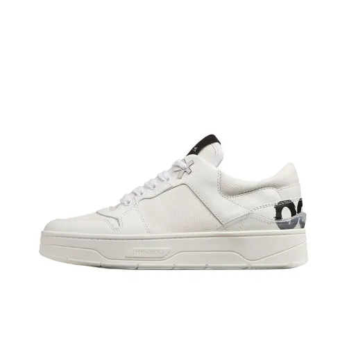 Eric Haze x Jimmy Choo Низкий Топ Стильные Скейтбординги Женские Белые