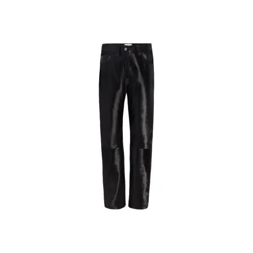 KHAITE SS26 Callum Брюки Кожаные Брюки Женские
