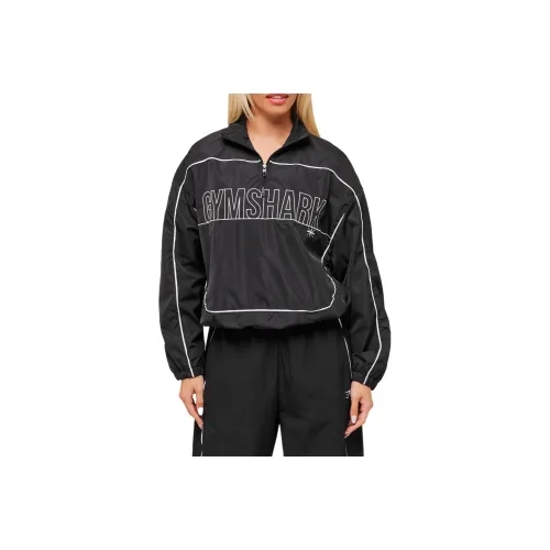 GYMSHARK Черный Белый Женские Куртки
