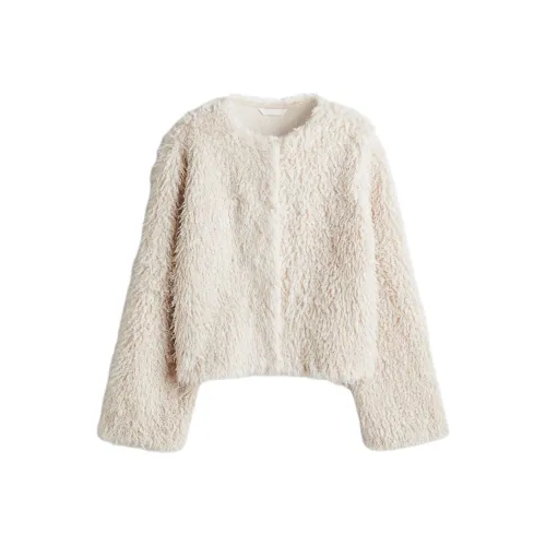 H M Light Beige Женские Вельветовые Куртки