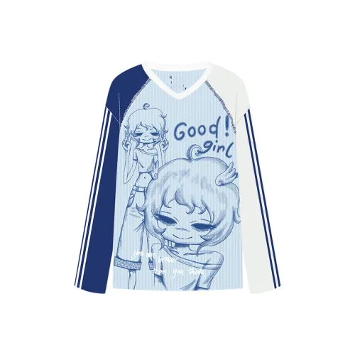 MeiHaoStore Синий Унисекс T-рубашки