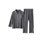 Речной камень серого цвета