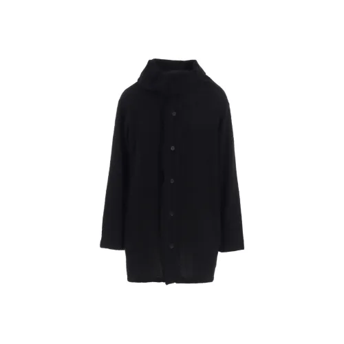 Yohji Yamamoto Femme FW25 CRUSHED GLEN CHECK HIGH NECK Кардиган Трикотаж Женский