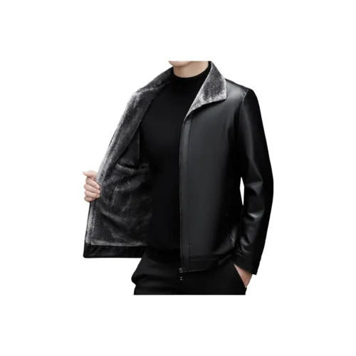 TIFAN Мужские кожаные куртки