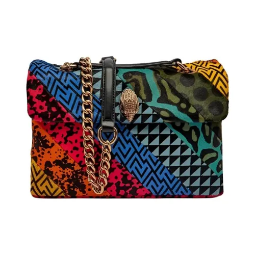 Kurt Geiger London Сумка через плечо из кожи среднего размера женская многоцветная