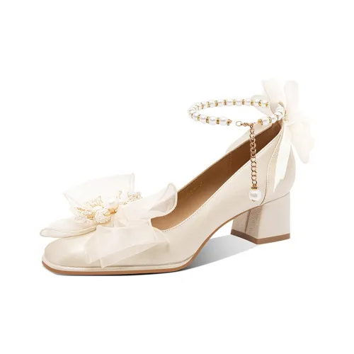 LOLY Грубый каблук Высокие каблуки Женские