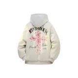 Ecru Cotton Down Jacket (Insulated)  
Экрю хлопковый пуховик (утепленный)