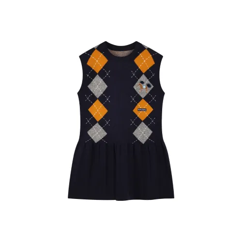 BARRY BANNY Sapphire Blue Dress KIDS Dresses BARRY BANNY Сапфирово-синий платье KIDS Платья