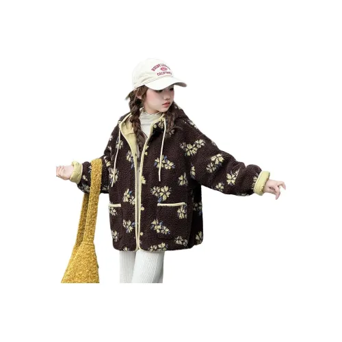 Smileyworld Кофе Утеплённая куртка Школьный возраст Топы