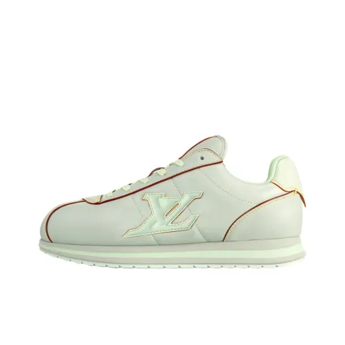 LOUIS VUITTON Коллаборация с Nigo Buttersoft FW25 Низкий Топ Casual Мужской Зеленый