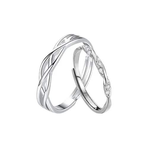 MOVER Искусственный Топаз Драгоценный камень Кольцо Унисекс