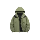 Зеленый пуховый комплект (3 в 1)