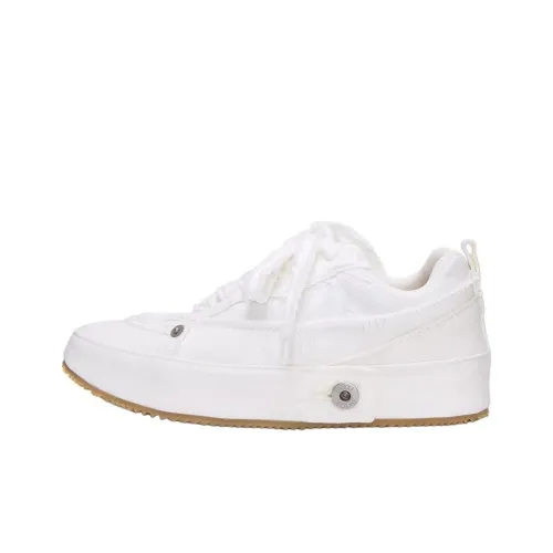 LOEWE Стильные Скейтбординги Женские Хлопок Белый