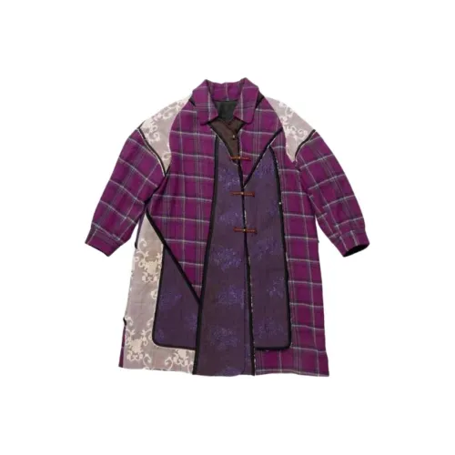 COMMUNS Фиолетовый Мужской Тренч