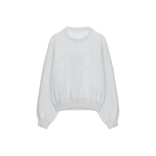 ZARA Collaboration Зебра С принтом Серый Женский Свитшот