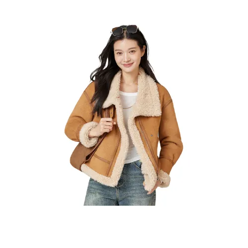 Beast King Искусственный мех Пальто Женское