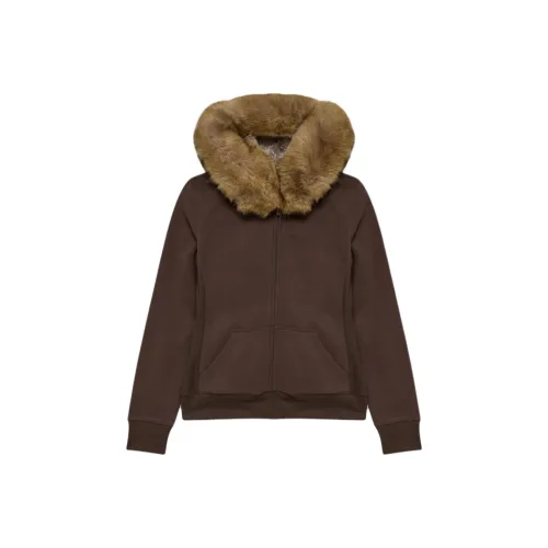 Aritzia Fw25 Cozy Sweatfleece Snug Zip Толстовка Свитшот Женские