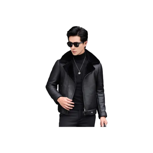 ASSIDUOUS CONFUSED EFFORT Кожа Куртка Мужская