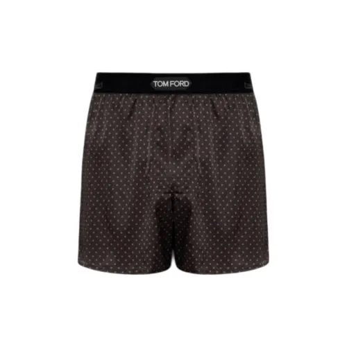 TOM FORD 1 Pack Темно-коричневые Мужские Боксеры