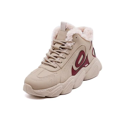 Bake High Топ Толстая подошва Кроссовки Женские