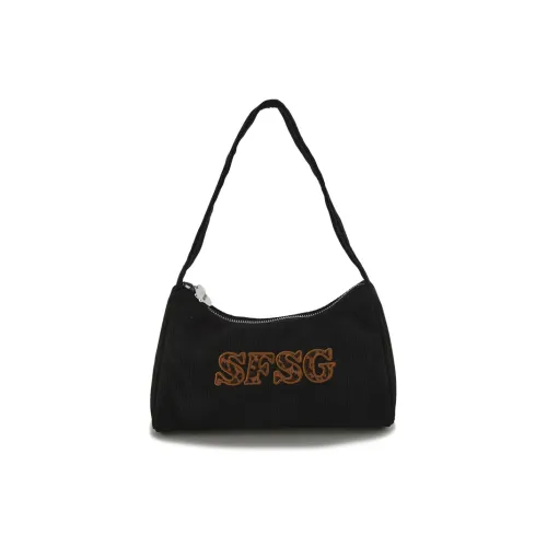 SFSG Смешанный материал Подмышечный Сумка на плечо Средний Женский Многоцветный