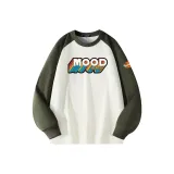 Темно-зеленый и абрикос