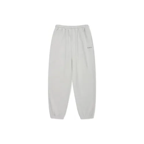 COVERNAT Вязаные тренировочные штаны унисекс небесно-голубого цвета