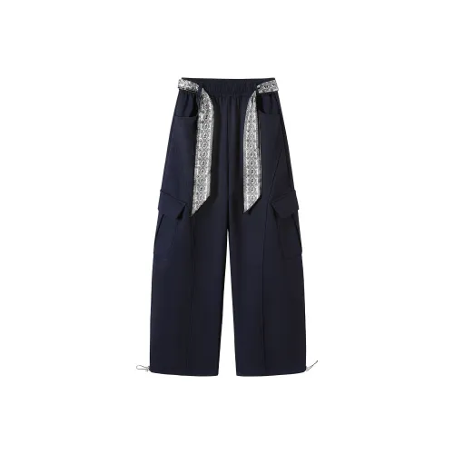 TOUCH Повседневные брюки Женские Темно-синий