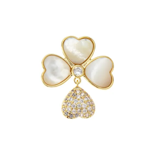 Lockstarfy Mother of Pearl Brooches Women's