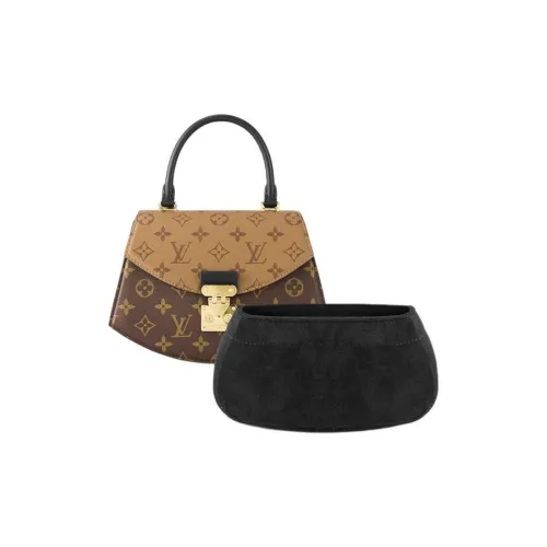 Ingenuity Handmade Бежевый Синий Фланелевый Вкладыш Сумка Женская Черная