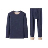 Темно-синий, синий, комплекты одежды [круглый вырез]