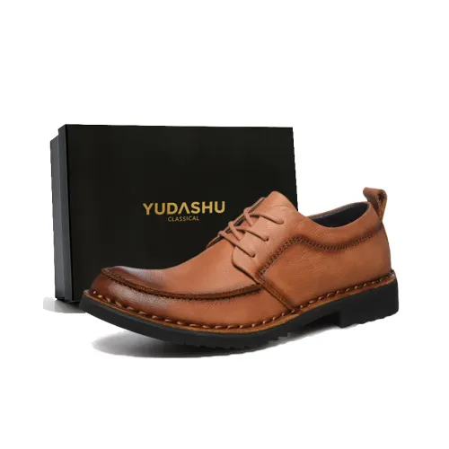 YUDASHU Повседневные кожаные туфли для мужчин
