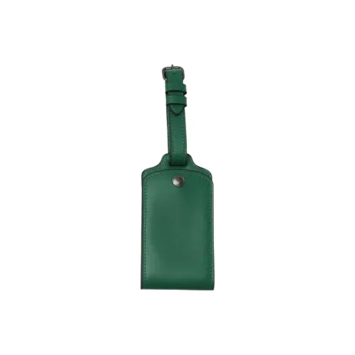 COACH Кожа Luggage Tag Зеленый