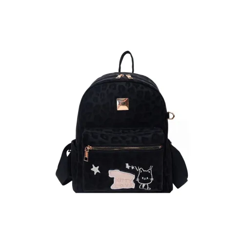 Villelon Фланель Рюкзак Стандартный Унисекс Черный Кофейный Коричневый