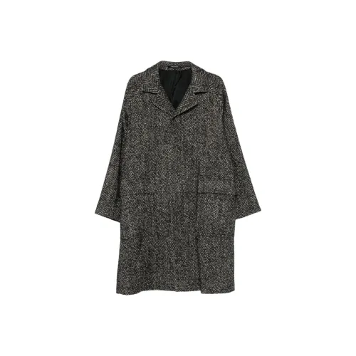 Tagliatore Черное Коричневое Мужское Пальто