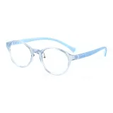 Прозрачная синяя рамка с синими ножками 5412-C5