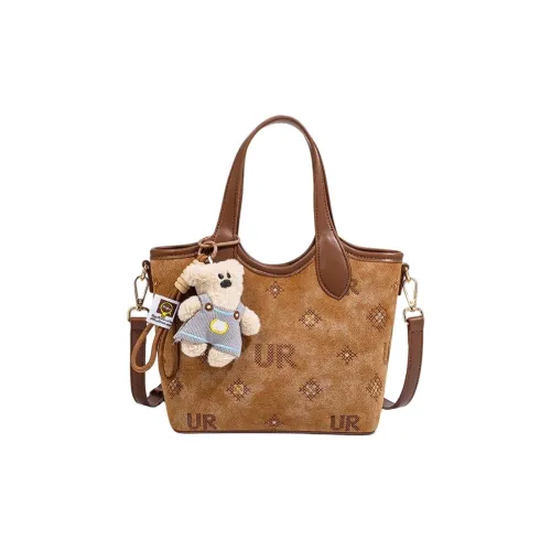 JANE KLAIN Сумка из синтетической кожи комбинированная женская коричневая