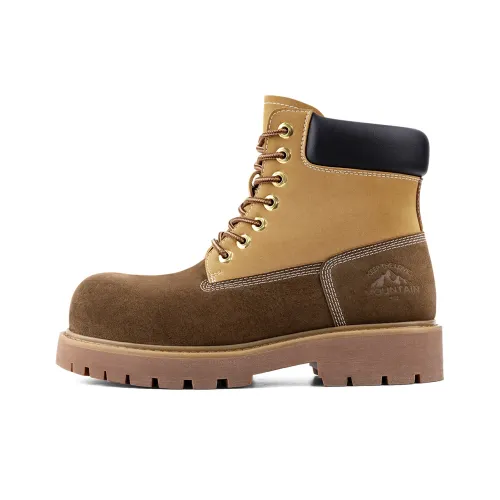 MR.A Короткий Мартин Boot Мужской Кофе