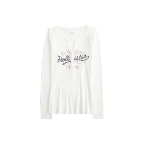 Hollister Белые Женские T-рубашки