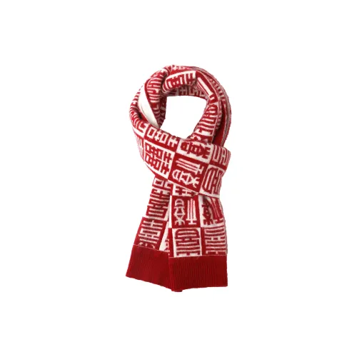 Городская красота Arctic Флис Трикотажная ткань Жаккард Пряжа Плюшевый Шарф Унисекс