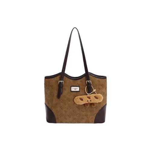 DIFFERENT FACES ПУ (полиуретан) Сумка через плечо Стандартная Женская Шоколад