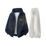 Темно-синий, синий + белый, серый, K [с флисовой подкладкой, улучшенный]