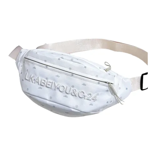 Sinbach Нейлон Sling Bag Standard Unisex White Black