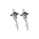 Фиолетовые наушники Saturn Ear Cuffs (1 пара)