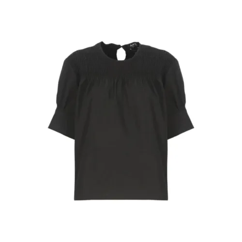 A.P.C. Joint Paragraph Черная Унисекс Рубашка