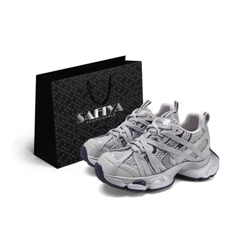 safiya Низкий топ массивные кроссовки женские