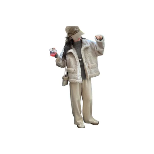 PLANDOO Абрикосовое пальто KIDS Утеплённые куртки